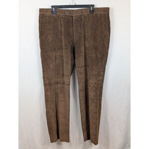 Velluto Duca Visconti Di Modrone Sting Corduroy Pants Brown Men's Size 38R